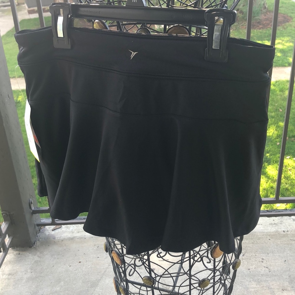 Black Skort New With Tags
